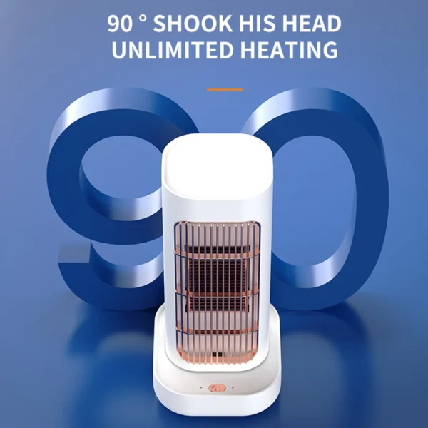 Portable Electric Heater 1300W - Image 5